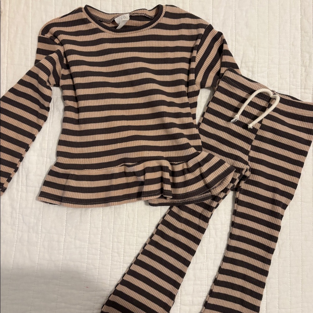 Zara Toddler Striped Set